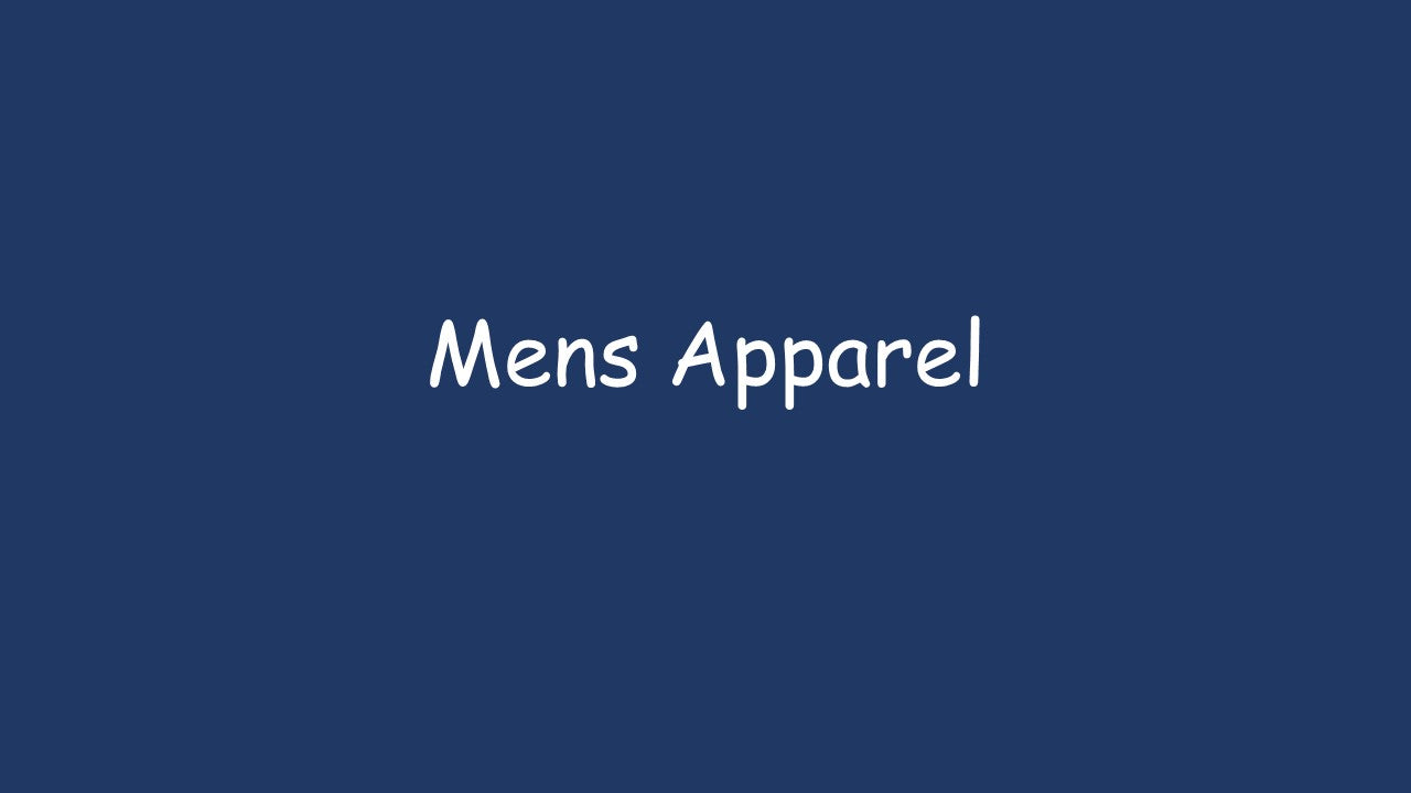 Men's Apparel