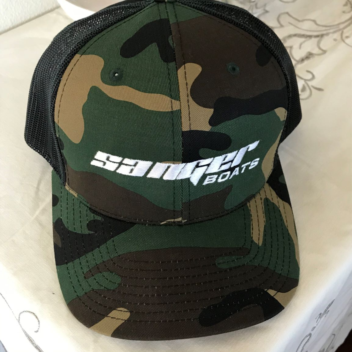 Sanger Boats Camo Cap