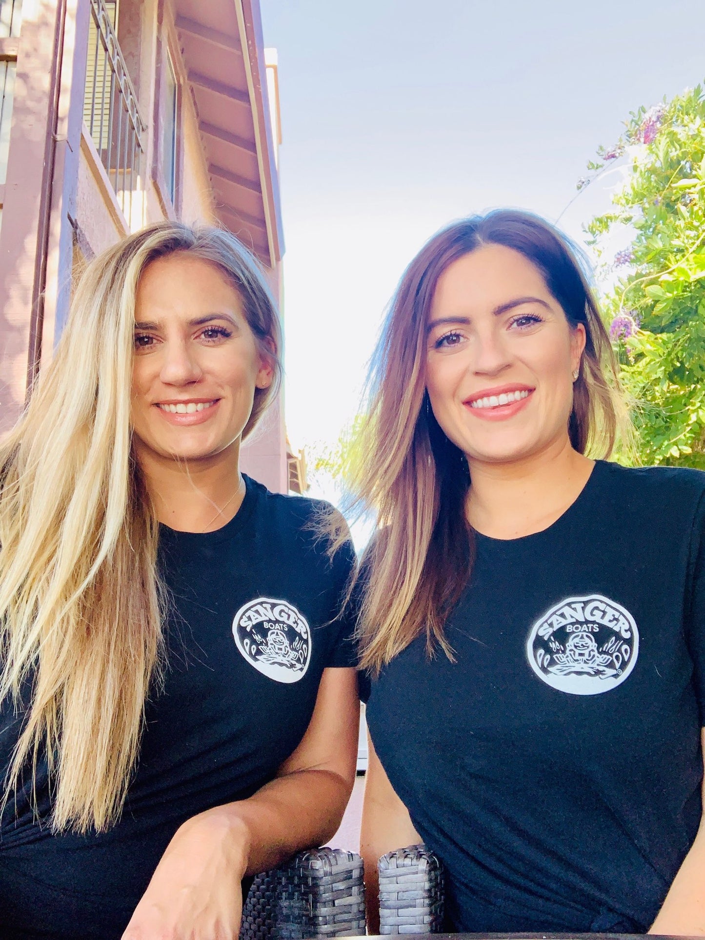 Sanger Boats Women's Black Top