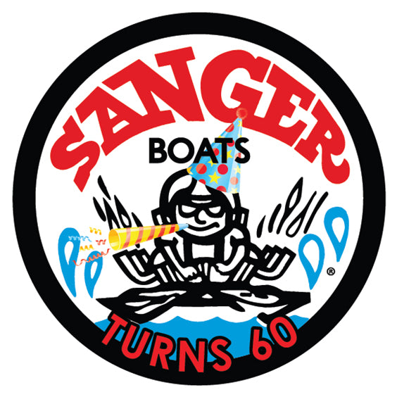 Sanger Turns 60 Decal