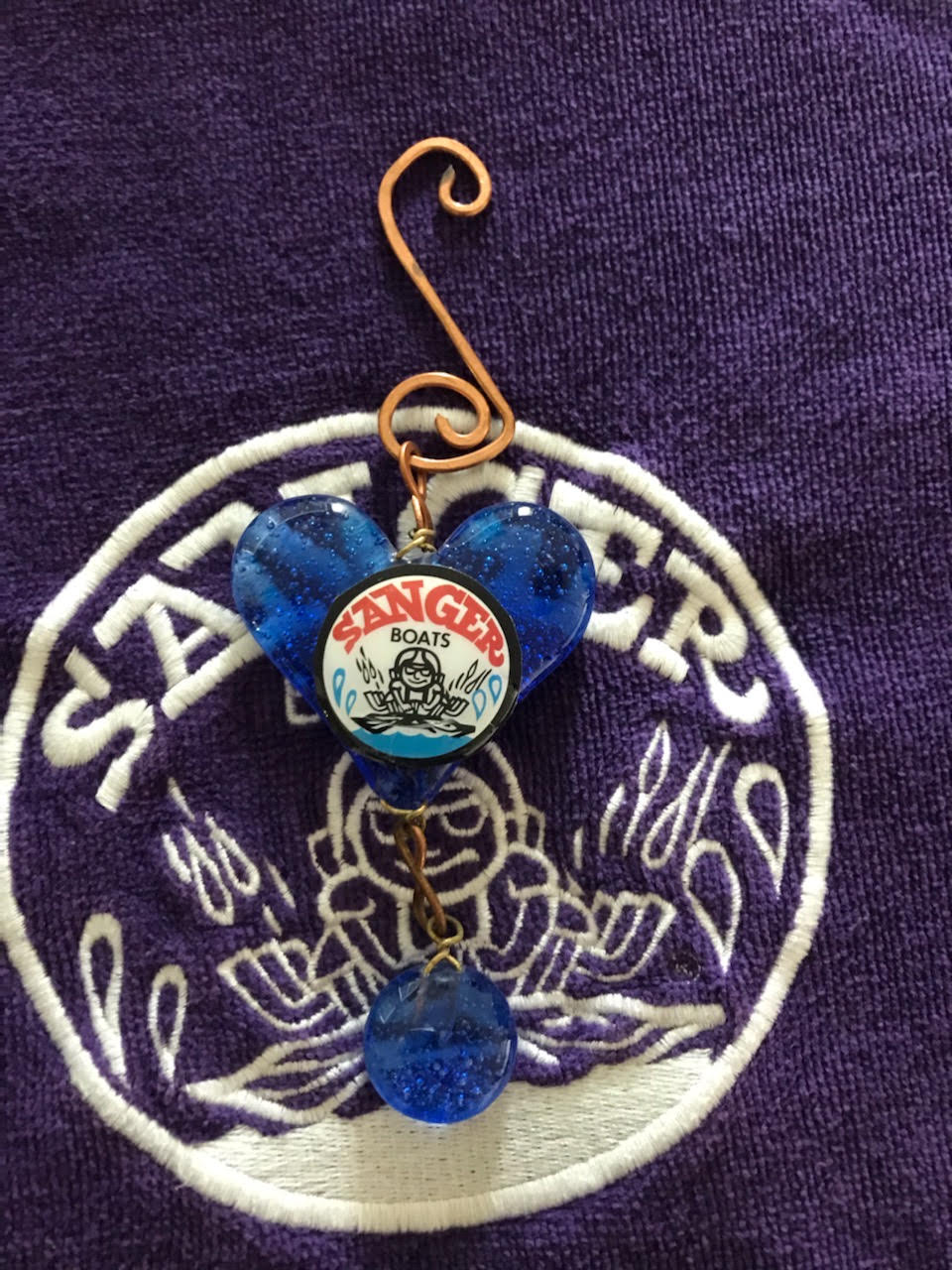 Sanger Suncatcher - Dark Blue