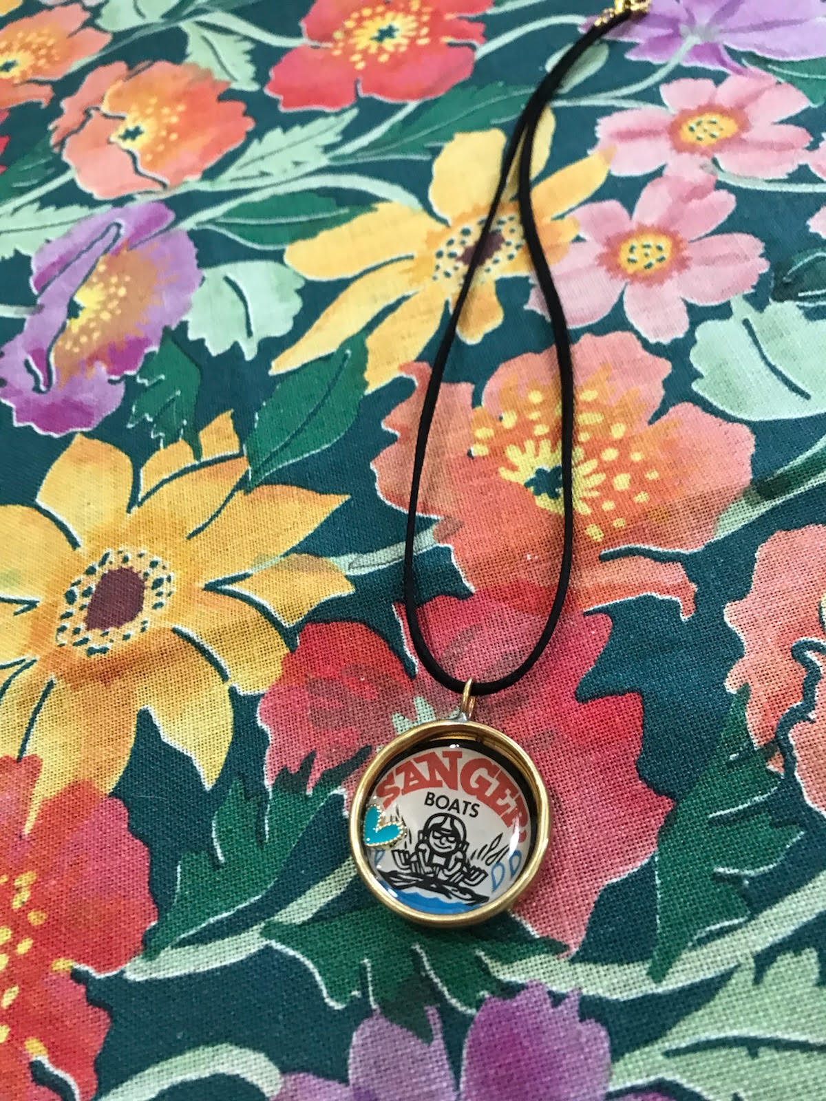 Sanger Boats Turquoise Necklace