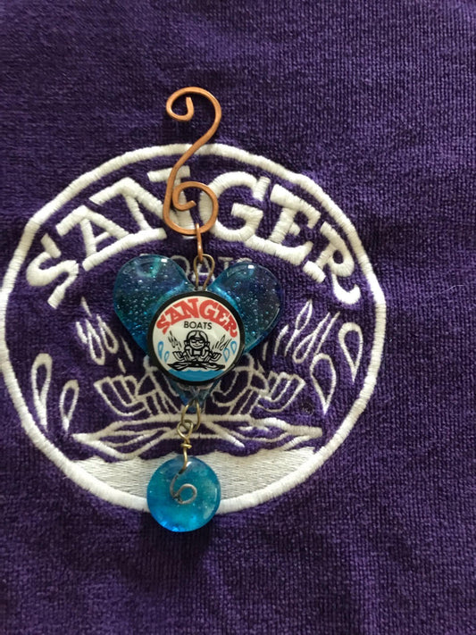 Sanger Suncatcher - Light Blue