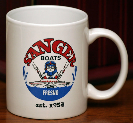 Sanger Coffee Mug White